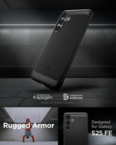 Spigen Galaxy S25 FE 保護殼 – Rugged Armor