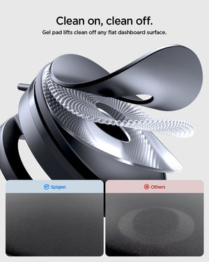 Fold-down design of Spigen STIK STK100 car mount