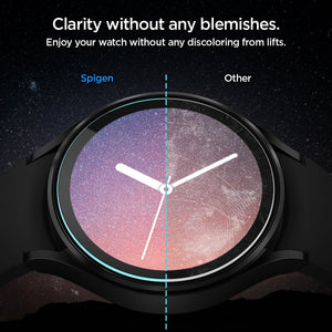Spigen Galaxy Watch 5/4 (44mm) Screen Protector GLAS.tR EZ Fit (2 Pack) view 5