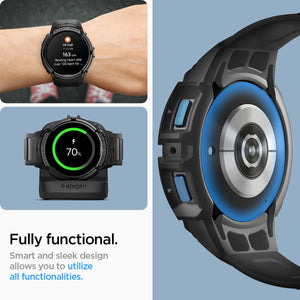 Spigen Galaxy Watch 6 (44mm) Case+Band Case Rugged Armor Pro view 19