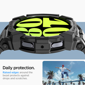 Spigen Galaxy Watch 7 (44mm) Case+Band Case Rugged Armor Pro view 17