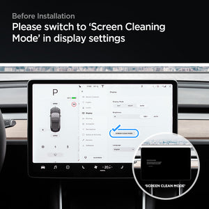 Spigen Tesla Model 3 / Model Y Screen Protector (15”) Screen Protector GLAS.tR EZ Fit Anti-Glare view 9