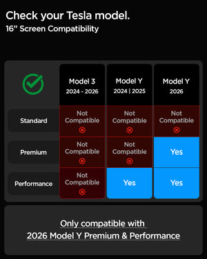 Spigen Tesla Model Y Screen Protector (16“) Screen Protector GLAS.tR EZ Fit AluminaCore Anti-Glare view 11
