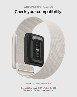 Spigen WHOOP 5.0 Replacement Band – WBF3 — Starlight, fit, construction or use view 32