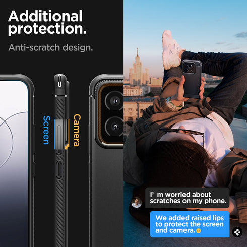 Spigen 小米 14 保護殼 – Rugged Armor