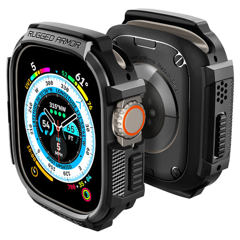 Spigen Apple Watch Utra 3/2/1 保護殼 - Rugged Armor