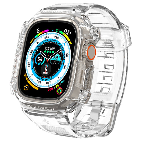 Spigen Apple Watch Ultra 3/2/1 (49mm) 保護殼 + 錶帶 – Rugged Armor Pro