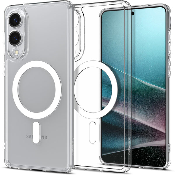 Spigen Galaxy S25 Edge 保護殼 - Ultra Hybrid 系列透明防摔殼(MagFit)