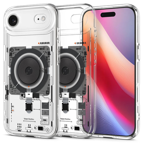 Spigen iPhone 17 系列手機殼 – Ultra Hybrid Neo One 科技透明磁吸防摔殼