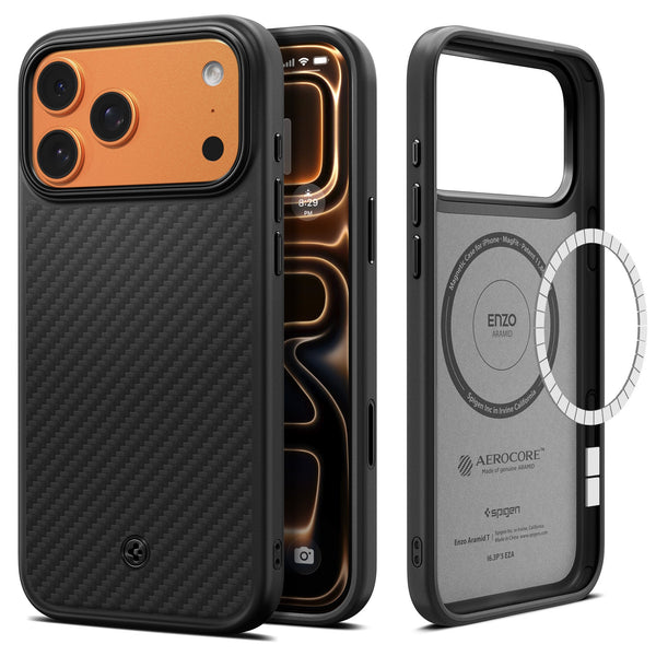 Spigen iPhone 17 Pro 保護殼 – Enzo Aramid T
