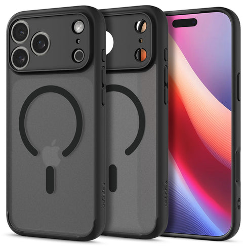 Spigen iPhone 17 Pro Max 保護殼 - Ultra Hybrid 系列透明防摔殼(MagFit)