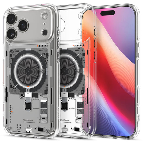 Spigen iPhone 17 系列手機殼 – Ultra Hybrid Neo One 科技透明磁吸防摔殼