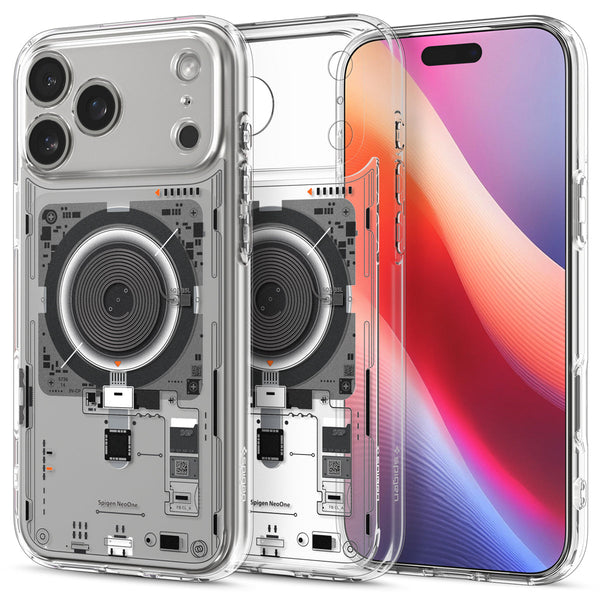 Spigen iPhone 17 系列手機殼 – Ultra Hybrid Neo One 科技透明磁吸防摔殼