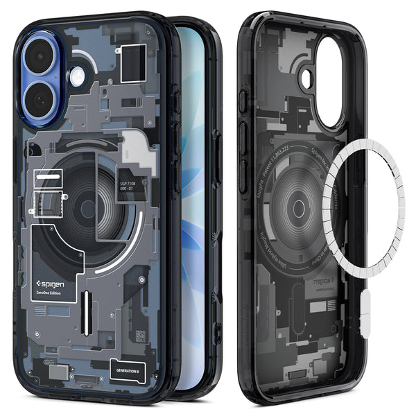 Spigen iPhone 17 保護殼 – Ultra Hybrid Zero One 電路板風磁吸防摔殼