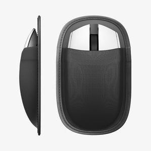 Spigen Laptop & Tablet Mouse Sleeve – LD220 — Black, fit, construction or use view 4