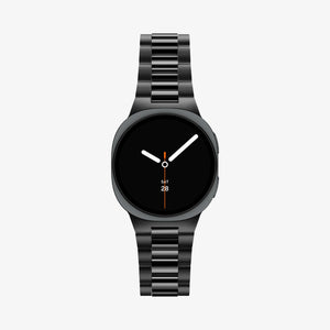 Black Spigen Modern Fit 316L band for Galaxy Watch 9 and 8