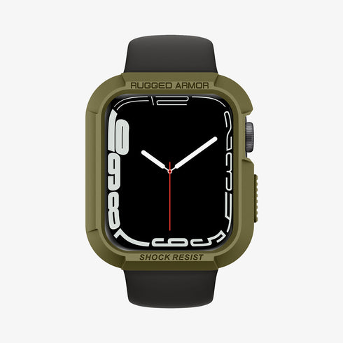 ACS05456 - Apple Watch Series (Apple Watch (49mm)) in matte black showing the front