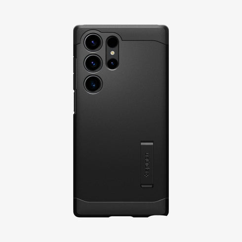 ACS05623 - Galaxy S23 Ultra Case Tough Armor in black showing the back