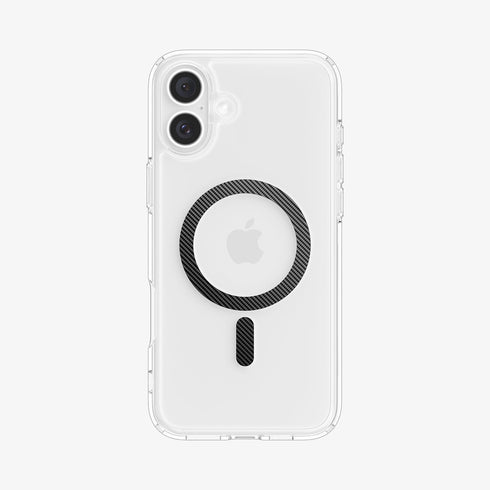Spigen iPhone 16 系列保護殼 – Ultra Hybrid 系列透明防摔殼(MagFit)