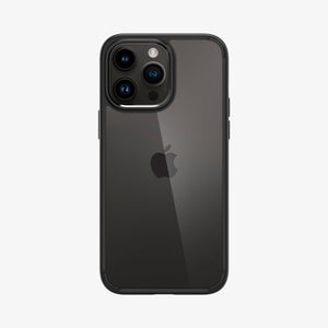 ACS04816 - iPhone 14 Pro Max Case Ultra Hybrid in crystal clear showing the back