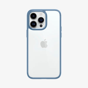 Spigen iPhone 14 Pro Max Case – Ultra Hybrid in Sierra Blue – back view