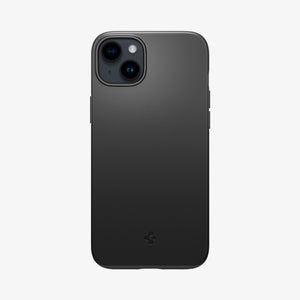 Spigen iPhone 14 / iPhone 13 Case – Thin Fit in Black – back view