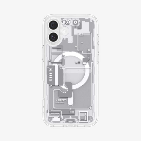 Spigen iPhone 16 系列手機殼 – Ultra Hybrid Zero One 電路板風磁吸防摔殼