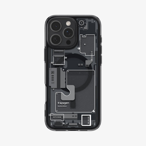 Spigen iPhone 16 系列手機殼 – Ultra Hybrid Zero One 電路板風磁吸防摔殼