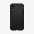 064CS24872 - iPhone XR Case Liquid Air in Black showing the back