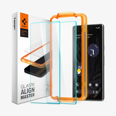 Spigen Pixel 7a Displayschutz – GLAS.tR AlignMaster