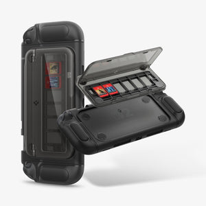 Rear and side view of Spigen Snap Switch case for Nintendo Switch 2