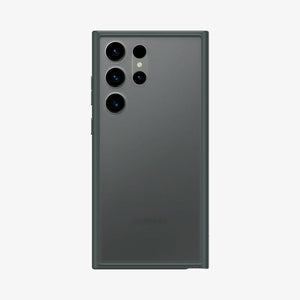 ACS05617 - Galaxy S23 Ultra Case Ultra Hybrid in crystal clear showing the back