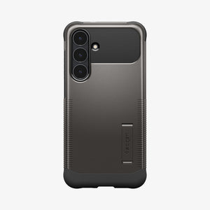 Spigen Galaxy S25 FE Slim Armor MagFit case in Gunmetal