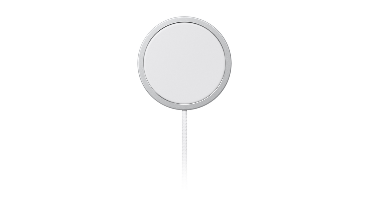Apple MagSafe Charger official image used for an iPhone charging and accessory guide