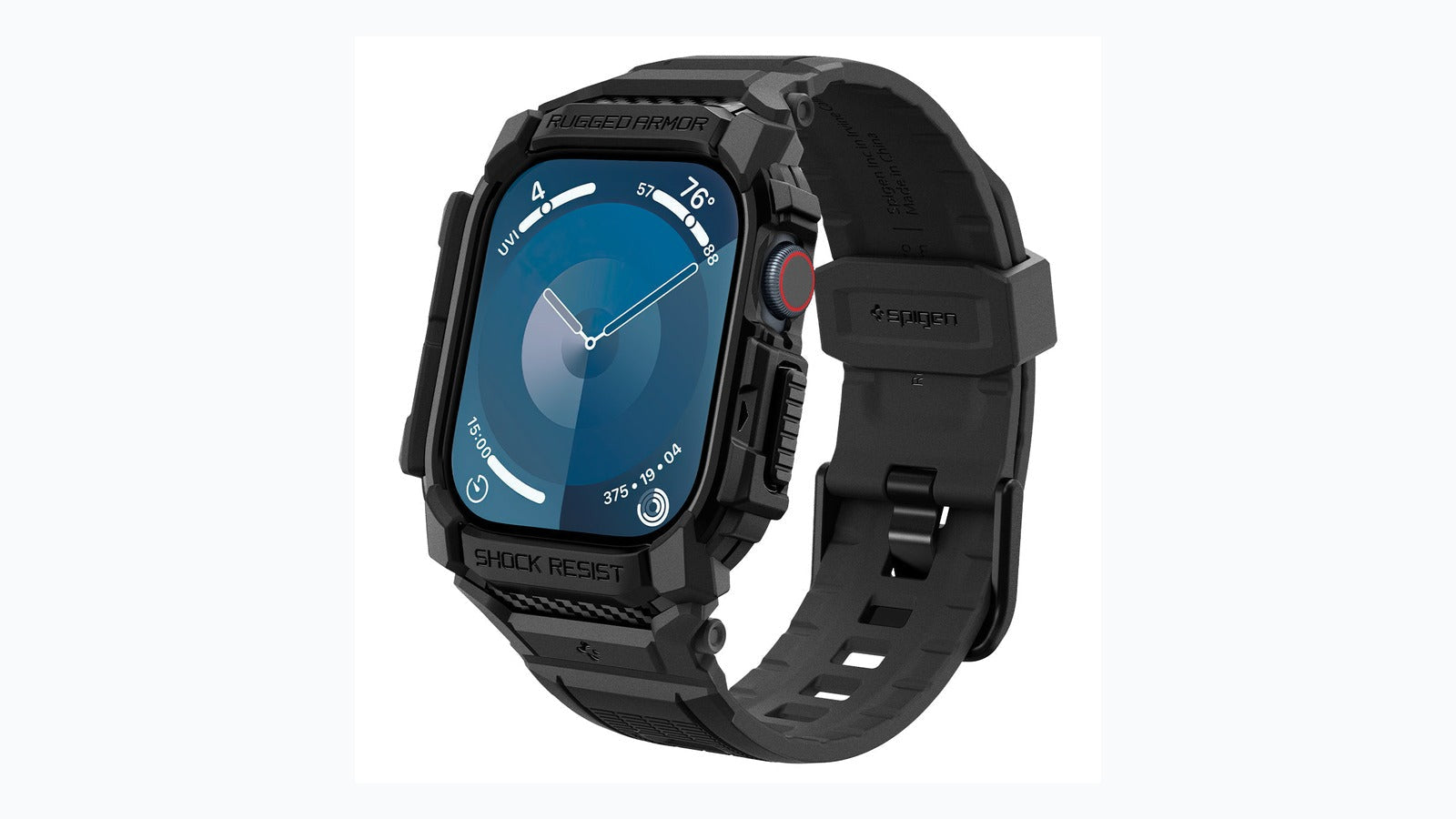 Spigen Apple Watch Series 11 and 10 product image used for a 42mm versus 46mm screen protector fitment guide