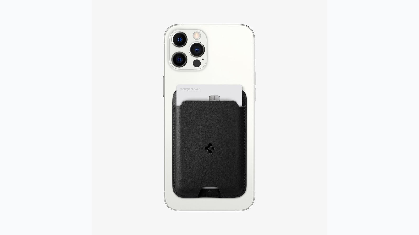 Spigen MagSafe Card Holder Valentinus product image for an iPhone MagSafe wallet guide