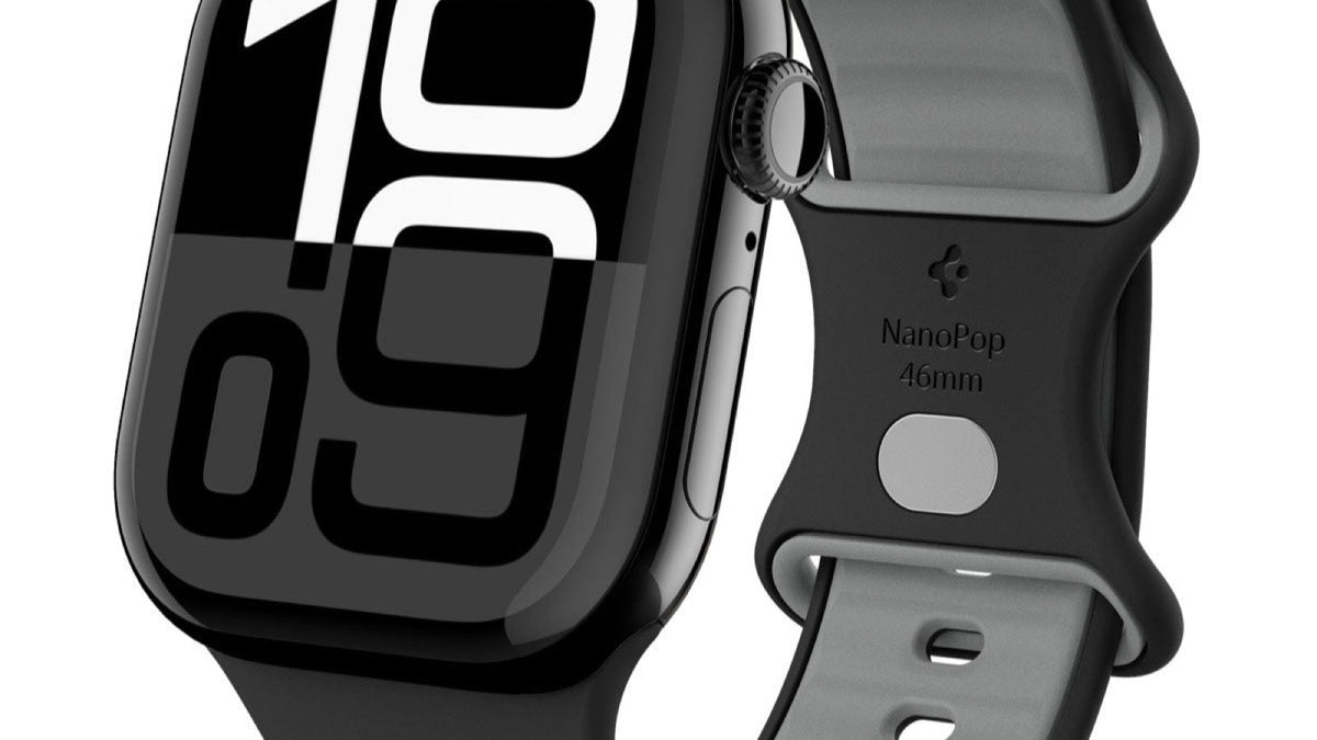 Spigen Apple Watch SE 3 Nano Pop band product image for an Apple Watch SE 3 Prime Day accessory checklist