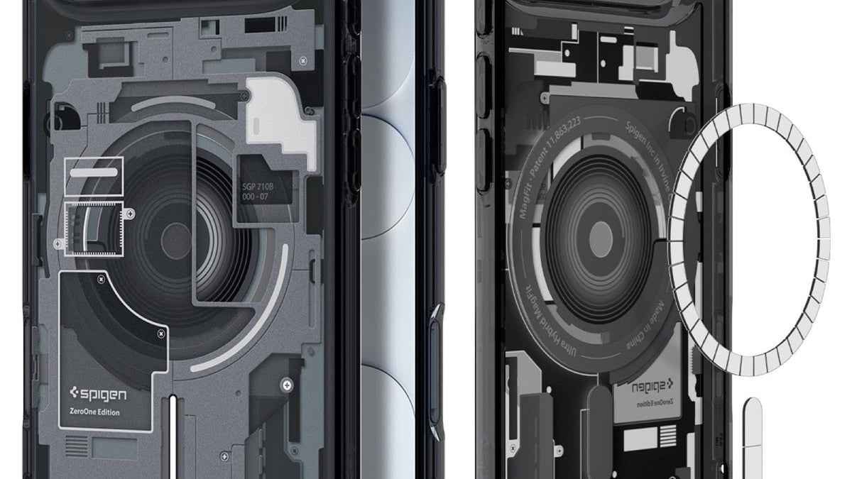 Spigen iPhone Air Ultra Hybrid Zero One MagFit case product image for an iPhone Air MagSafe case guide