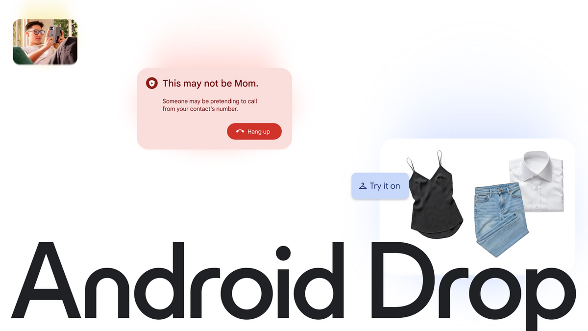 Google June Android Drop hero image showing new Android features coming to Pixel devices