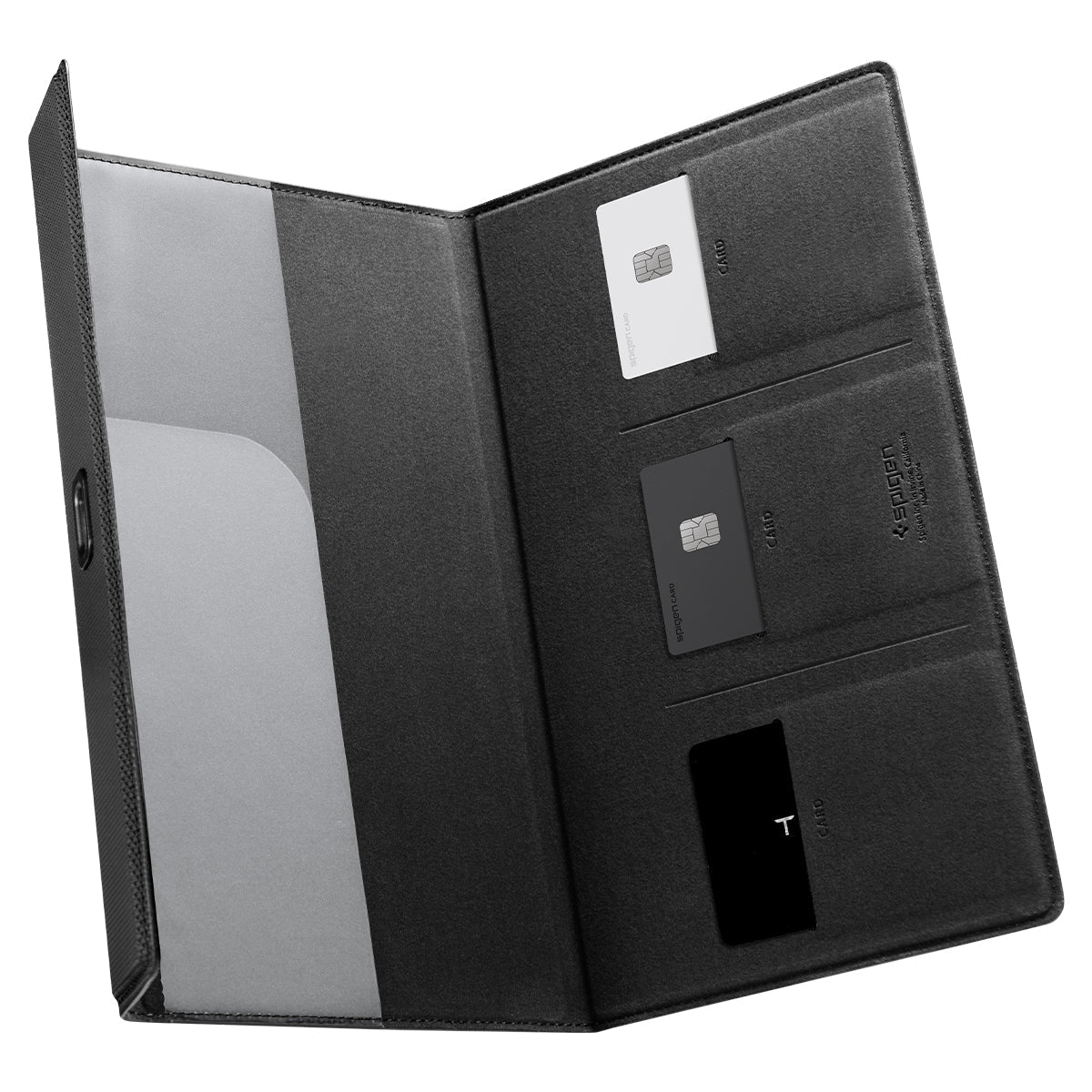 Spigen car registration and insurance holder for Tesla vehicles