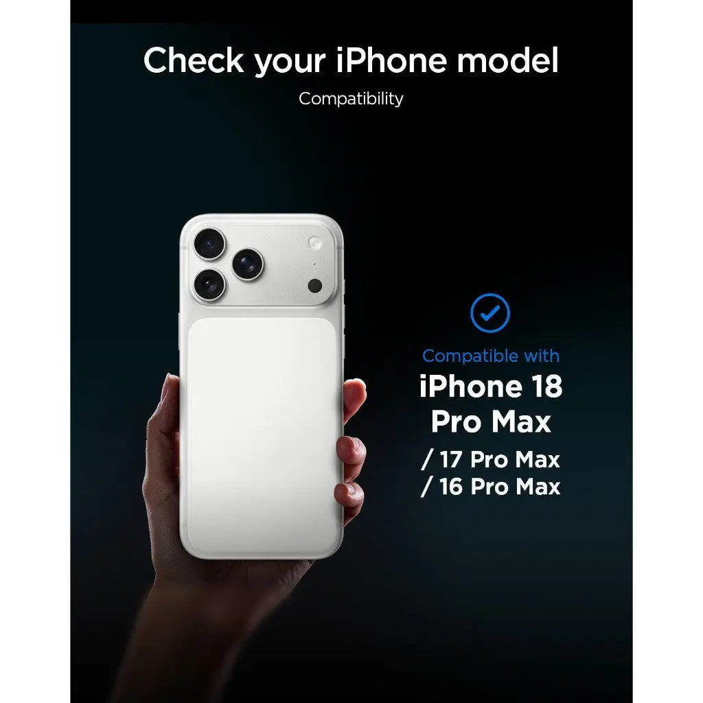 Spigen iPhone 18 Pro Max Screen Protector – GLAS.tR EZ Fit Pro HD, Offline Version – 2 Pack – Device compatibility