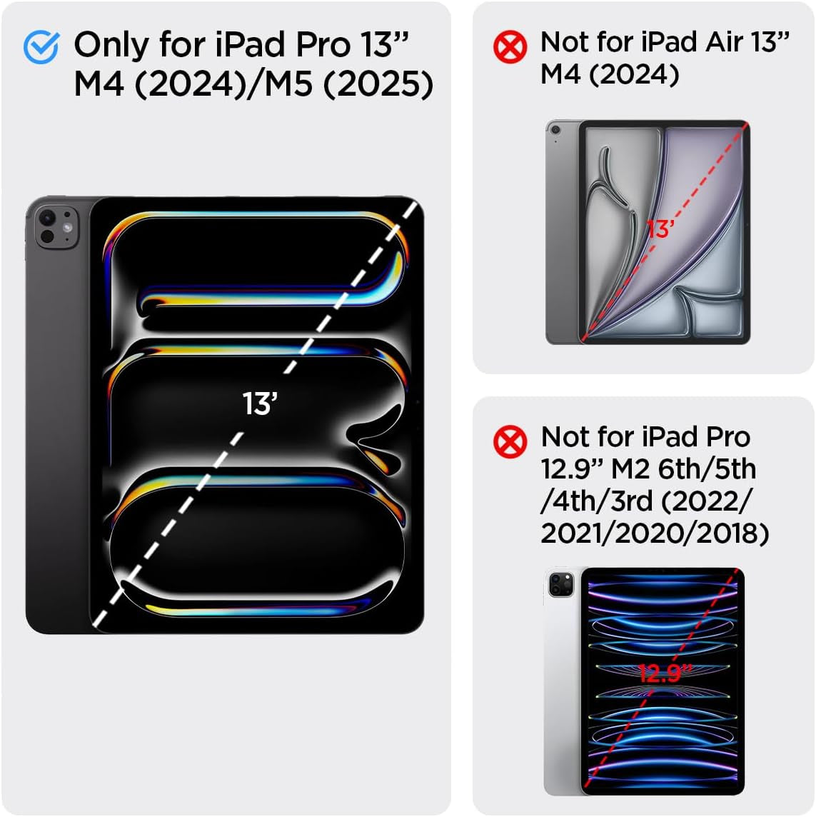 Spigen iPad Pro 13" Case (M5/M4, 2025–2024) – Enzo Aramid