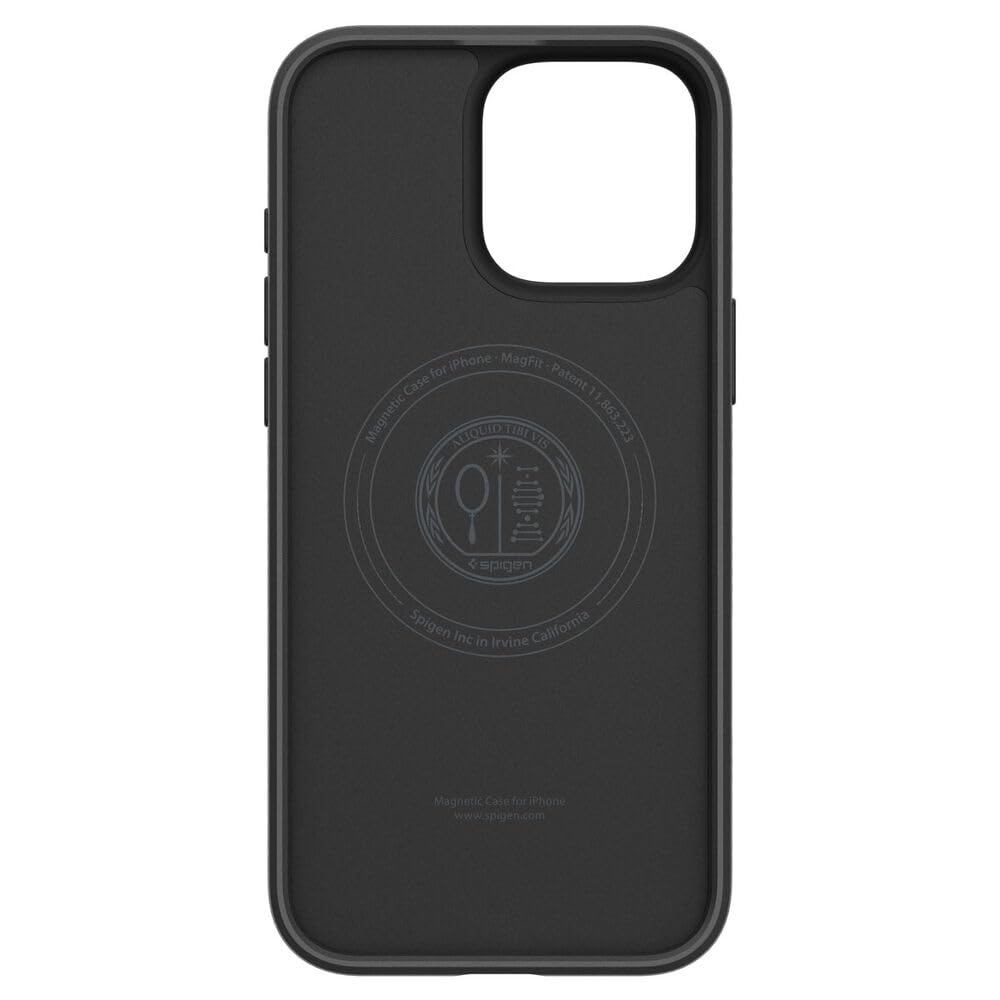 Spigen iPhone 16 Pro Max Case Liquid Air T MagFit - Matte Black - image 4