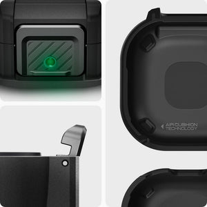 Spigen Galaxy Buds Pro Case - Lock Fit - Matte Black - image 3
