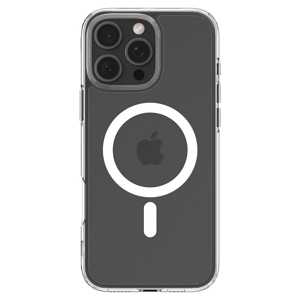 Spigen iPhone 16 Pro Case – Ultra Hybrid (MagFit) – Frost Clear – detail image 1