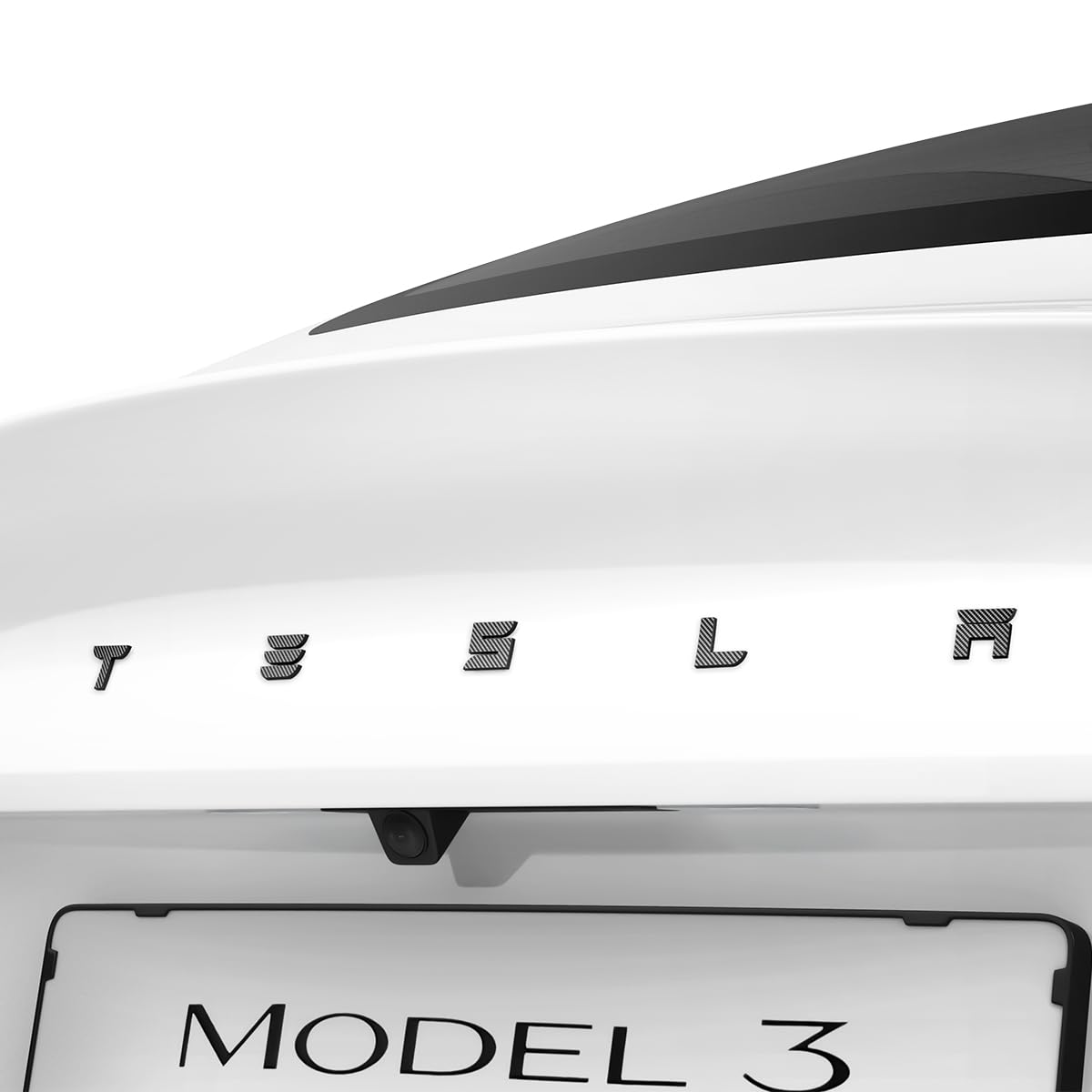 Spigen rear emblem cover for Tesla Model 3 Highland