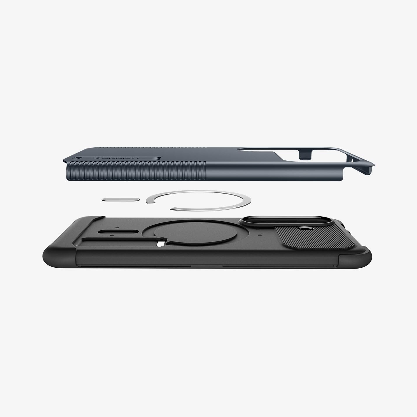 Spigen Galaxy S26 Plus Case - Slim Armor MagFit - Metal Slate - image 7