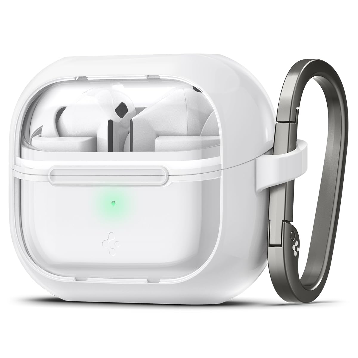 Spigen Galaxy Buds 3 FE Case - Ultra Hybrid - Jet White - image 1