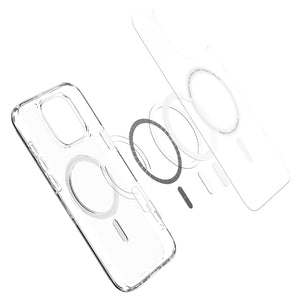 Spigen iPhone 16 Pro Max Case – Ultra Hybrid (MagFit) – Frost Clear – detail image 1