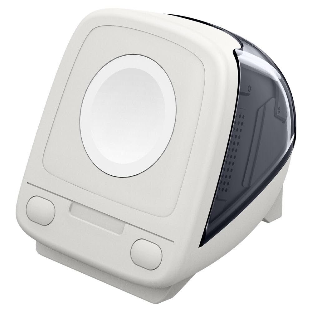 Spigen Apple Watch Ultra 3/2/1, Series 11/10/9/8/7/SE Charger Stand - Classic C1 - Graphite - image 4
